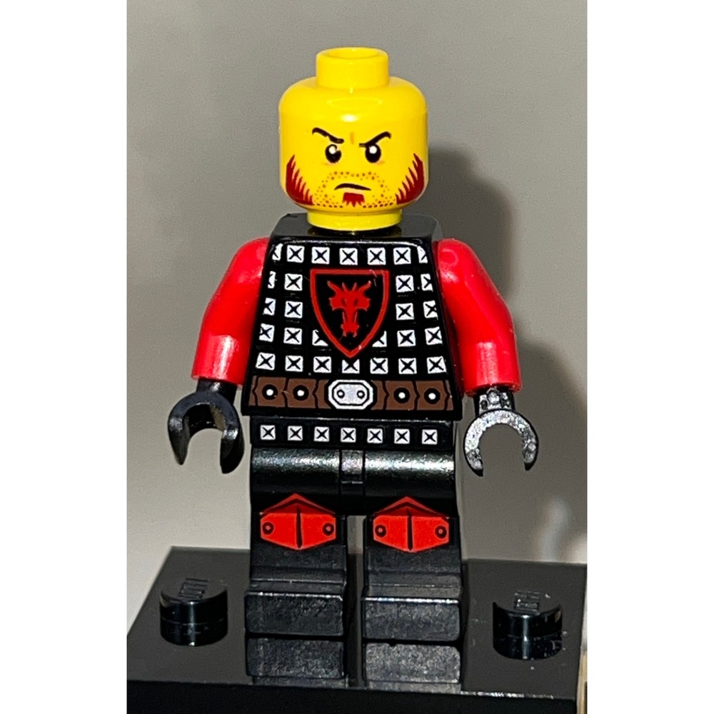 LEGO Dragon Knight Minifigure Castle Kingdoms CAS529 Kettle Helm Excellent - Picture 5 of 6